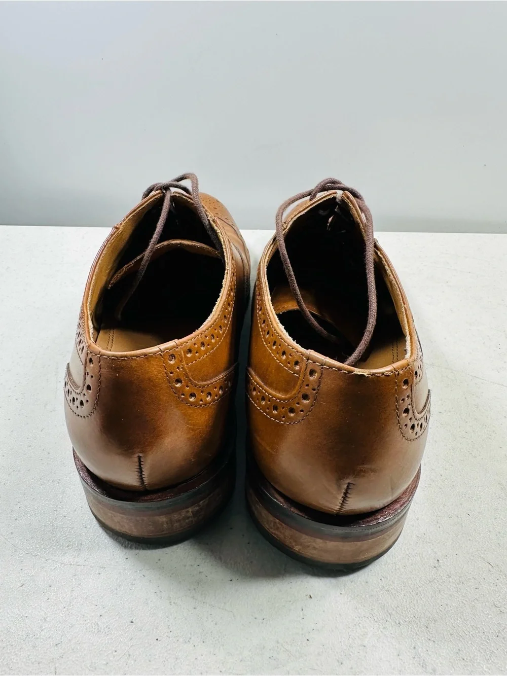 Cole Haan Grand OS C20706 Men’s British Leather Wingtip Oxford Shoes US 8 M